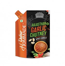Dabur Homemade Rajasthan Ki Garlic Chutney Spicy Garlic  Pouch  200 grams